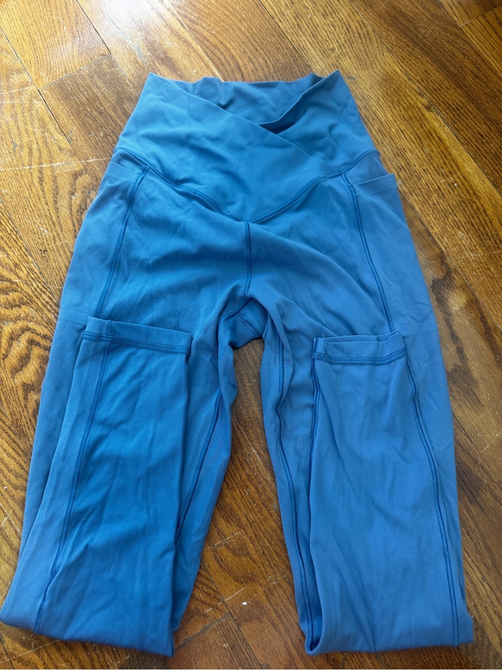 aerie Blue High-Waist Pocket Leggings